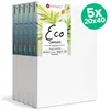 Komplet 5 slikarskih platen ECO 20x40 cm