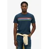 Superdry & Co Majica marine/zelena/lila/rdeča