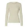 SELECTED Majica SLFELLEN pastelno zelena/bela