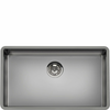 SMEG pomivalno korito VSTR71DKX, Dark inox