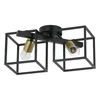 FORMA Zidna lampa F7275-2Z 2xE27 Crna-Zlatne boje