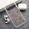 Maska Mag Case Clear Slim za iPhone 17 Pro Max narandzasta