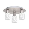 Eglo - LED plafonsko svetlo MY CHOICE 3xE14/4W/230V hrom/bela