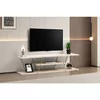 HANAH HOME TV polica Canaz Gold Travertine