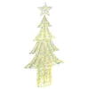 Božićno drvce s 240 LED svjetlima Topla bijela 181 cm PET
