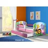 Deciji krevet ACMA II 160x80 F + dusek 6 cm PINK1