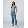 Tommy Life Hlače Jogginghose progasto modra