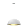 Lestenec na vrvici BETA 1xE27/60W/230V d. 45 cm bela