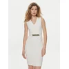 Marciano Guess Cocktail obleka 4GGK31 7070A Écru Regular Fit