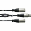 Cordial CORDIAL 0.3M REAN XLR-F/2X XLR-M