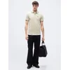 BOSS Polo majica Paul 50506193 Svetlo bež Slim Fit