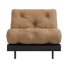 Rjav fotelj Roots Black Night – Karup Design