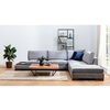 Atelier Del Sofa Ugaona sofa Tulip ugaona desna sa pufnom -