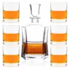 shumee Karafa + 6 kozarcev za viski, viski za alkohol, praznike, rojstnodnevno darilo