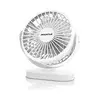 Aigostar - Punjivi stoni ventilator 4W/5V 1500mAh beo