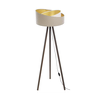 Podna lampa GALAXY 1xE27/60W/230V bež/braon
