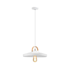Luster na lanku NEXT 1xE27/60W/230V bela