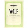 WOLF:35 SELECTED SONGS BARITON/BASS