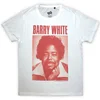 Barry White Box Photo White L Majica