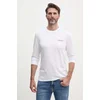 Bombažna majica z dolgimi rokavi Guess Jeans