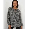 Bigdart Bluza Blusen temno siva