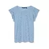 VERO MODA Bluza VMTASSA svetlo modra