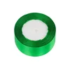 Satenast trak - 40 mm/ 22,5 m - temno zelen