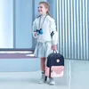 V.Nine Školski ranac zaa devojčice, Teget-roze
