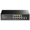 Cudy GS1010PS2 Mrežni ruter 8-Port Gigabit PoE+ Switch, 2 Uplink Gigabit Ports, 2 Gigabit SFP Slots 120W