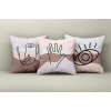Aberto Design Set dekorativnih jastučnica Asr_plw25-5, 43x43 cm, 3 komada, Šarena