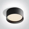 STROPNA SVJETILJKA LED/30W/CCT/3000lm/120°/230V UGR19 fi200×85mm IP44 CRNA