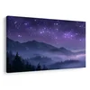 Slika zvezdna noč nad gorami - 90x60
