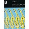 BACH J.S:SONATA G MINOR BWV 1020 SAXOPHONE AND PIANO