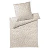 Elegante POSTELJNINA LEOLOOK 140/200 cm mako saten rjava