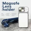 Maska za mobilni telefon iPhone 15 Pro Max LENS HOLDER, Magsafe, Siva