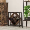 Stalak za vino Dimljeni hrast 51 x 18 x 52,5 cm