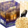 Izoksis Zunanje novoletne lučke zavesa 500 LED toplo bela 8 funkcij 22,5m