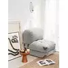Atelier del Sofa Fotelja Fold Teddy 80x70x60?cm Siva