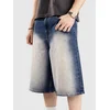 Empyre Ultra Loose Denim moške kratke hlače medium blue