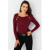 Cool & Sexy Ženska bluza EY2945, Bordo