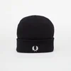 Kapa FRED PERRY Classic Merino Wool Beanie Navy/ Snow White Universal