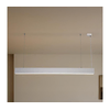 LED luster na sajli LED/55W/230V 3000/4000/6500K 120 cm bela
