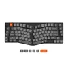 Keychron Keychron K15 Max Brezžična Mehanska Tipkovnica Low-Profile, Bluetooth/2.4 GHz, Bela osvetlitev, Gateron Red, US Layout, K15M-A1, (21733847)
