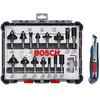 BOSCH plavi alat 15-delni set glodala sa skalperom, 0615997653