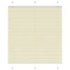 Plisirana roleta krem 120x150 cm širina tkanine 119,4 cm