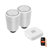 Immax NEO SMART komplet 2x termostatska glava Zigbee + SMART NEO BRIDGE PRO v2, Wi-Fi, TUYA