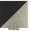 3DJAKE PET/PEI delovna plošča - Carbon - 120 x 120 mm