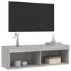 TV ormarić s LED svjetlima boja hrasta sonome 100x30x30 cm
