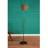 OPVIQ Podna lampa Povimento Jute Black US