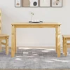 Vidaxl vidaXL Jedilna miza Corona, 112x60x75 cm, masivni borov les